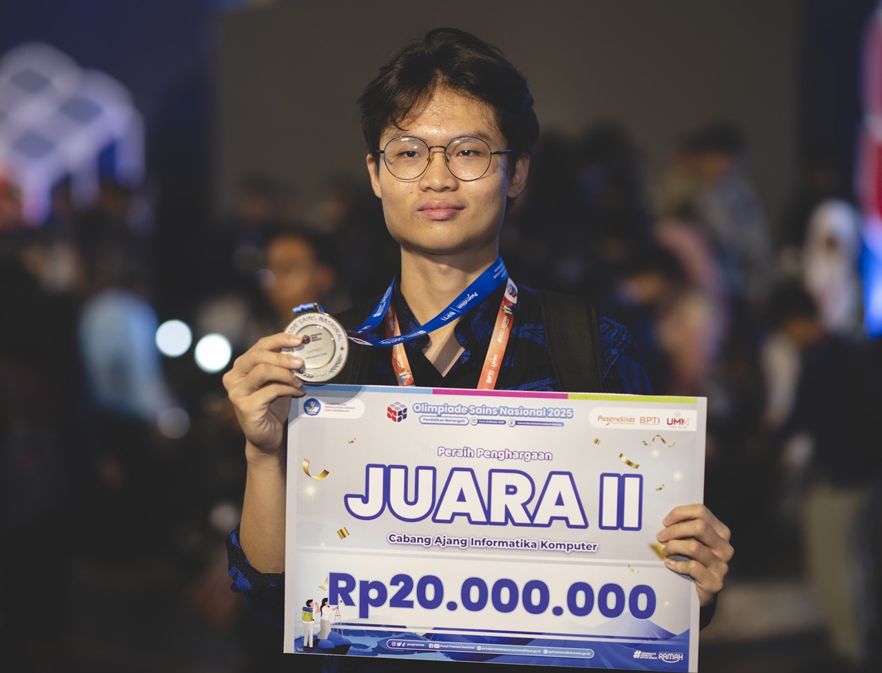 Lionel Untung Wijaya, Silver Medalist OSN 2025 🥈
